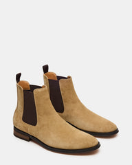 ALDAIR Taupe Suede Chelsea Men's Ankle Boot