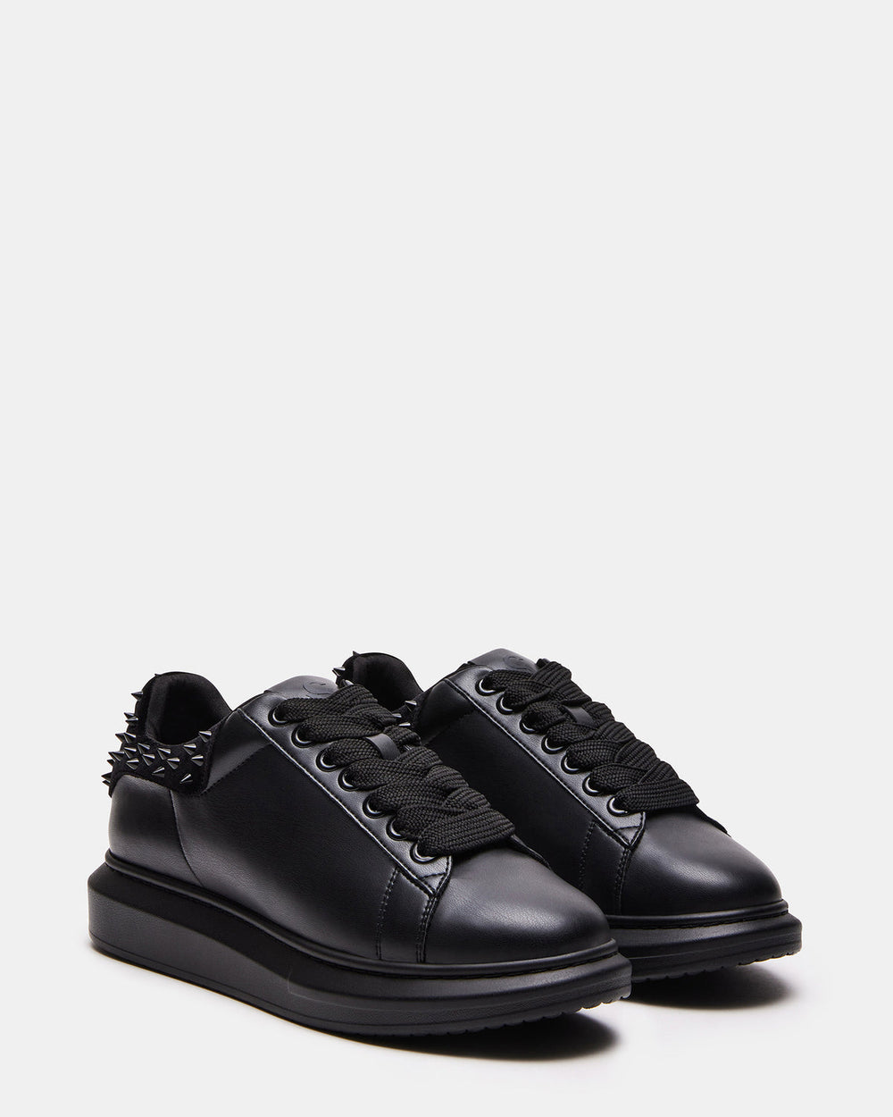 FROSTING Black Velvet Men's Low-Top Lace-Up Sneaker