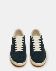 DYLAN Navy/White Low-Top Lace-Up Platform Men's Sneaker