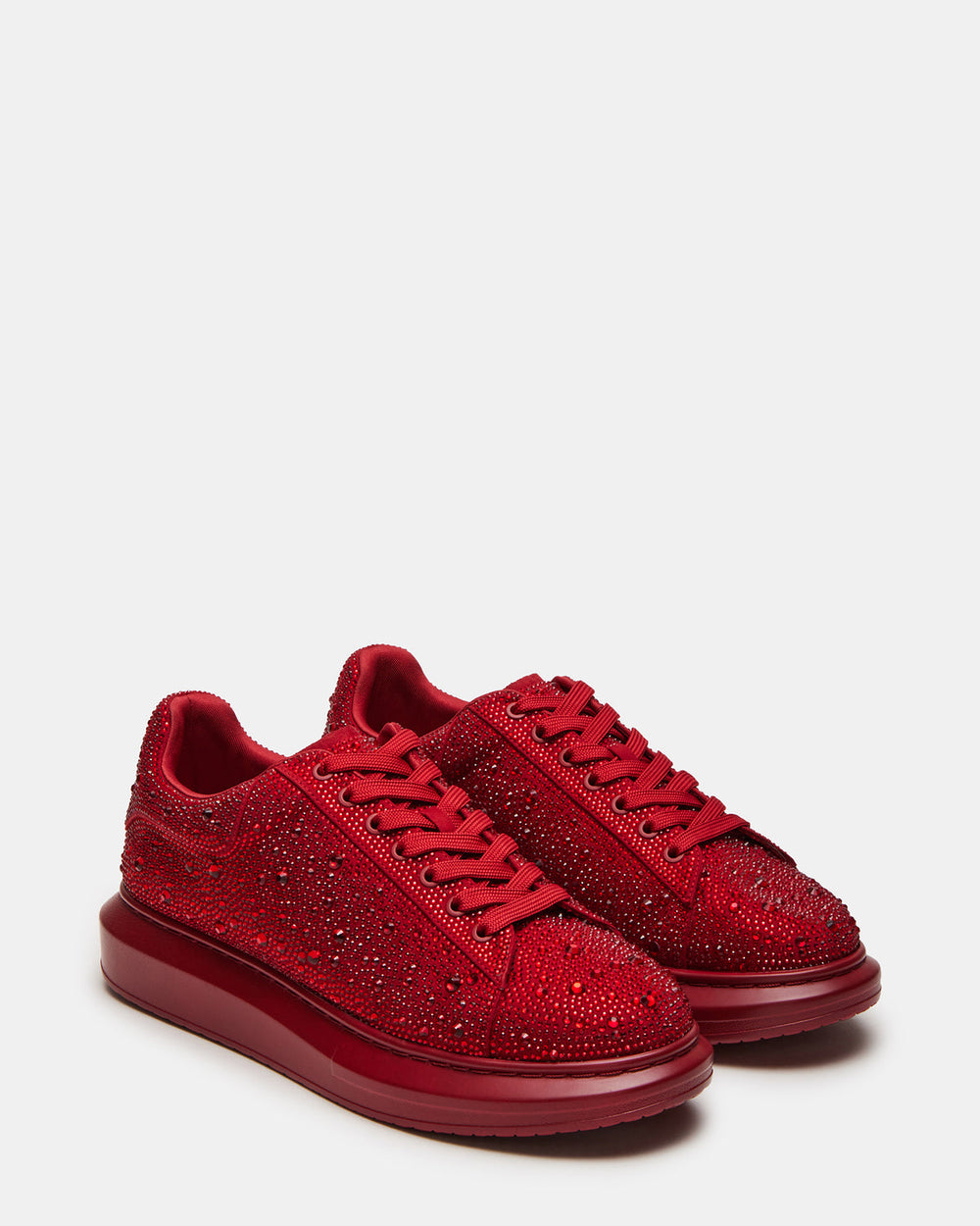 ICEBOX Red Multi Men's Low-Top Lace-Up Sneaker