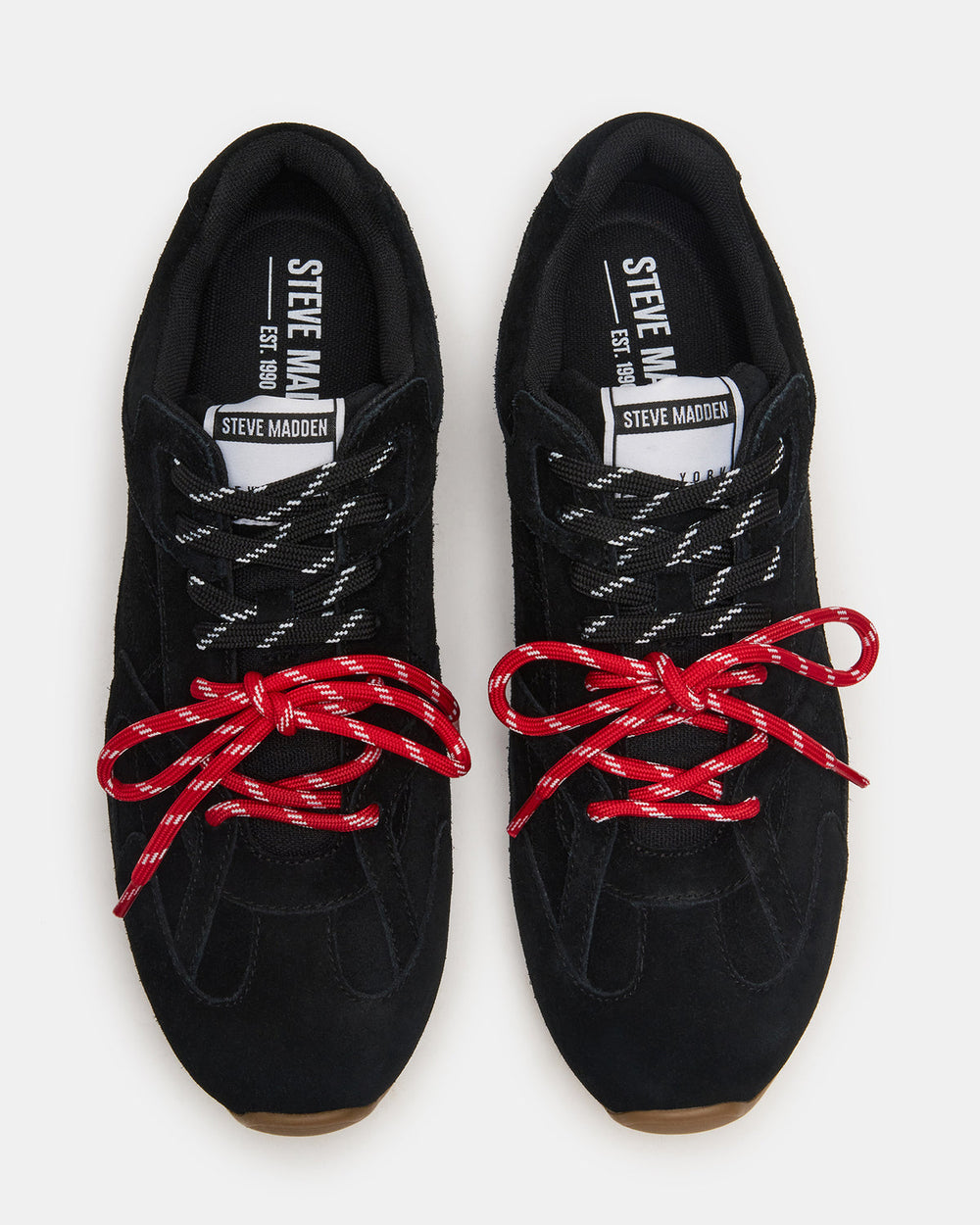 MIDAS Black Multi Low-Top Lace-Up Men's Sneaker