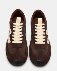 CYRUS Brown Multi Low-Top Lace-Up Men's Sneaker