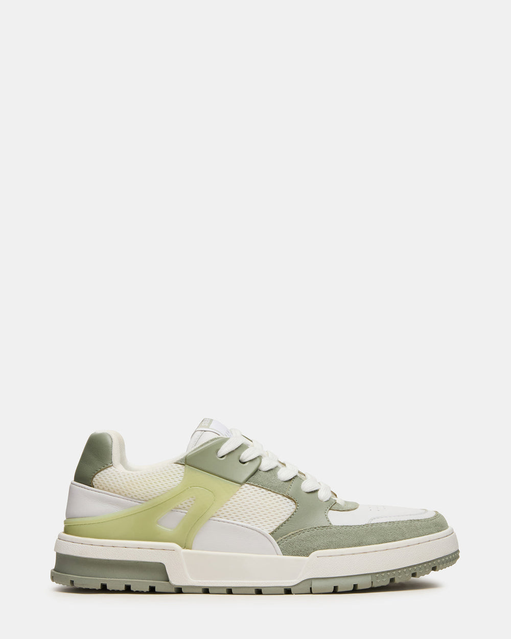 SANCHEZ Green Multi Low-Top Lace-Up Men's Sneaker