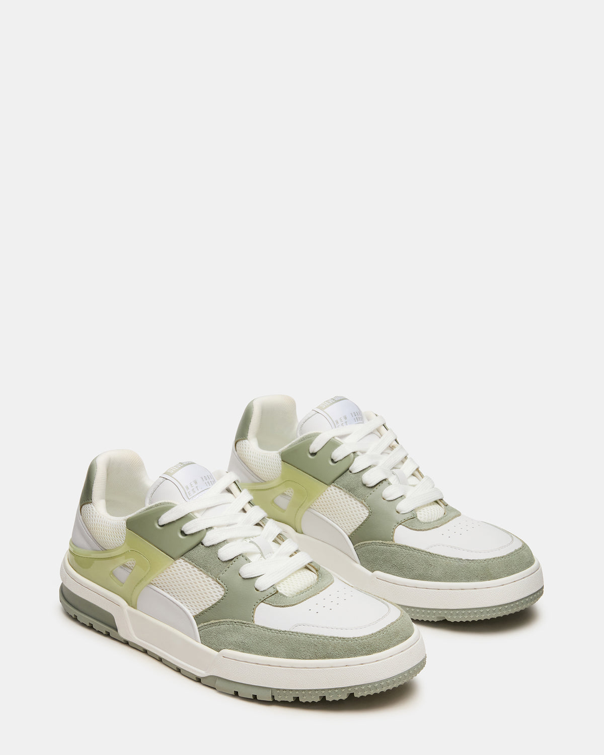 SANCHEZ Green Multi Low-Top Lace-Up Men's Sneaker