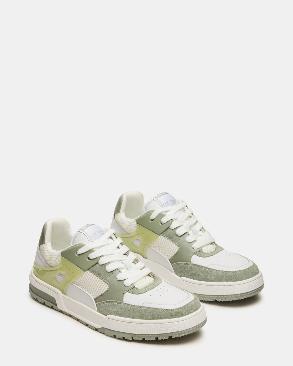 SANCHEZ Green Multi Low-Top Lace-Up Men's Sneaker