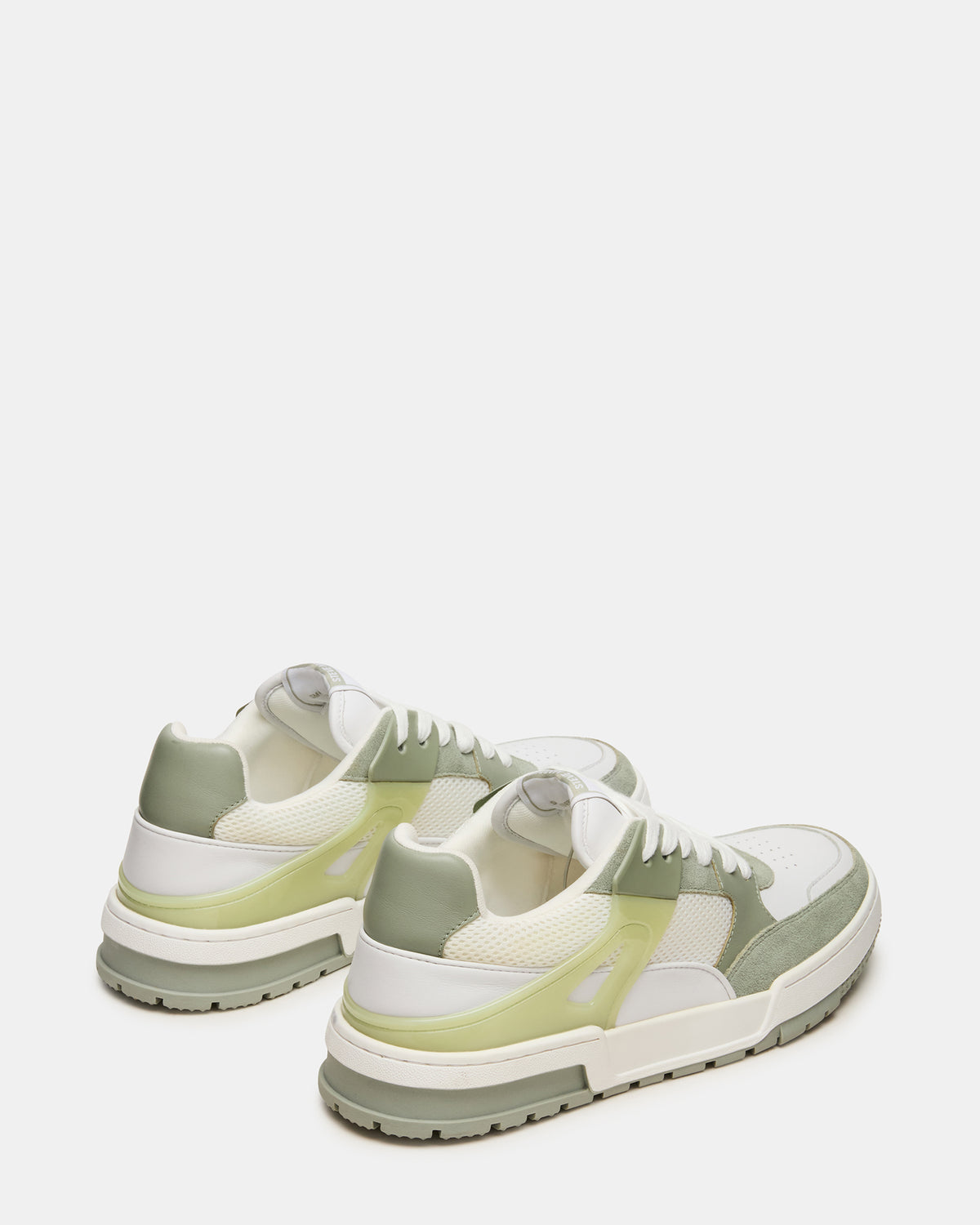 SANCHEZ Green Multi Low-Top Lace-Up Men's Sneaker