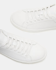 BONDD White Leather Low-Top Men's Sneaker