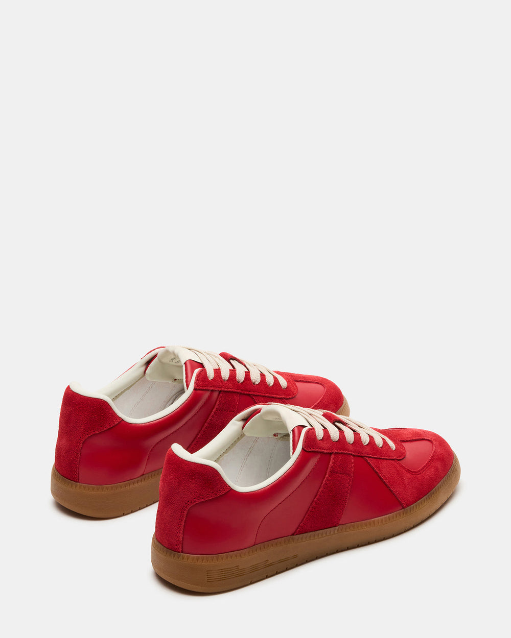 DIXON Red Low-Top Panel Men's Sneaker