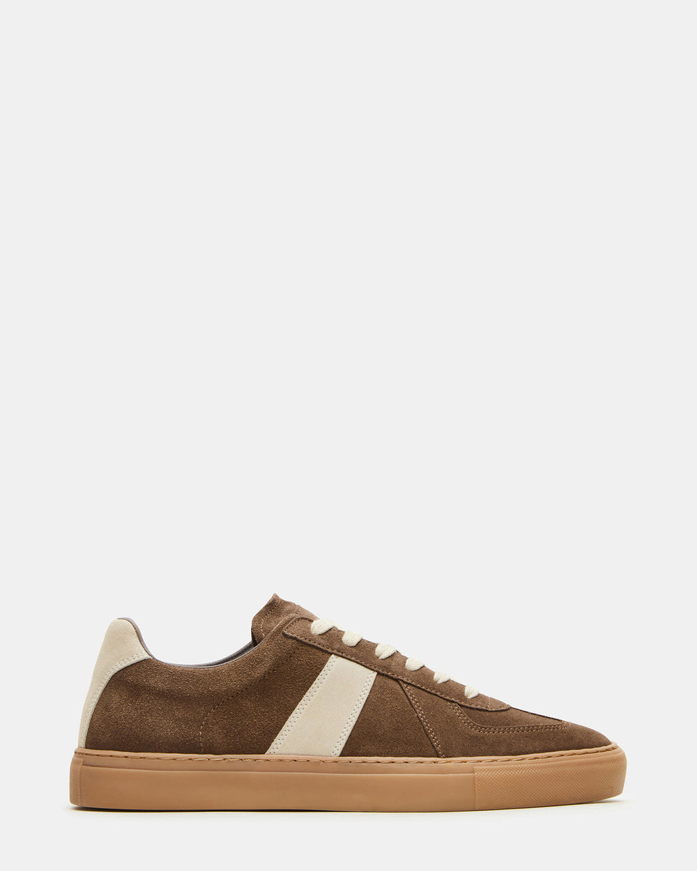 BRADY Taupe Suede Low-Top Lace-Up Men's Sneaker