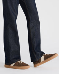 BRADY Taupe Suede Low-Top Lace-Up Men's Sneaker