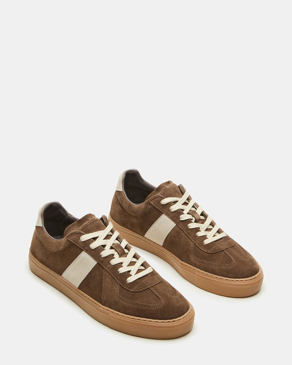 BRADY Taupe Suede Low-Top Lace-Up Men's Sneaker