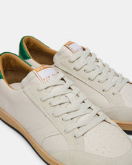 PRISMO Green Multi Low-Top Lace-Up Men's Sneaker