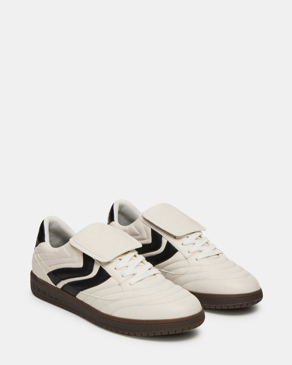 JANOS White Leather Low-Top Lace-Up Men's Sneaker