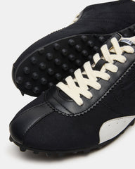 PUZZLE Black Low-Top Lace-Up Men's Sneaker