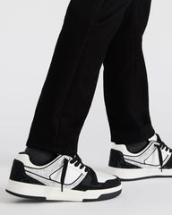 BUGLE Black Multi Men's Low-Top Lace-Up Sneaker