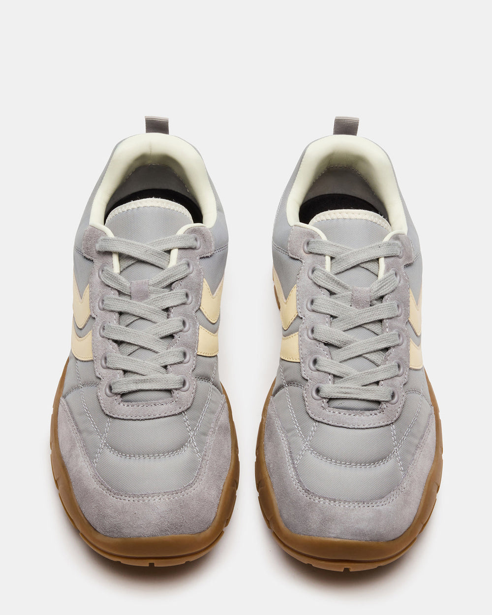 HORIZON Grey Low-Top Lace-Up Men's Sneaker
