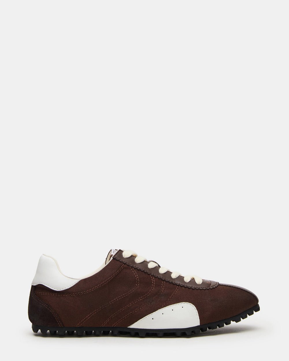 PUZZLE Brown Low-Top Lace-Up Men's Sneaker