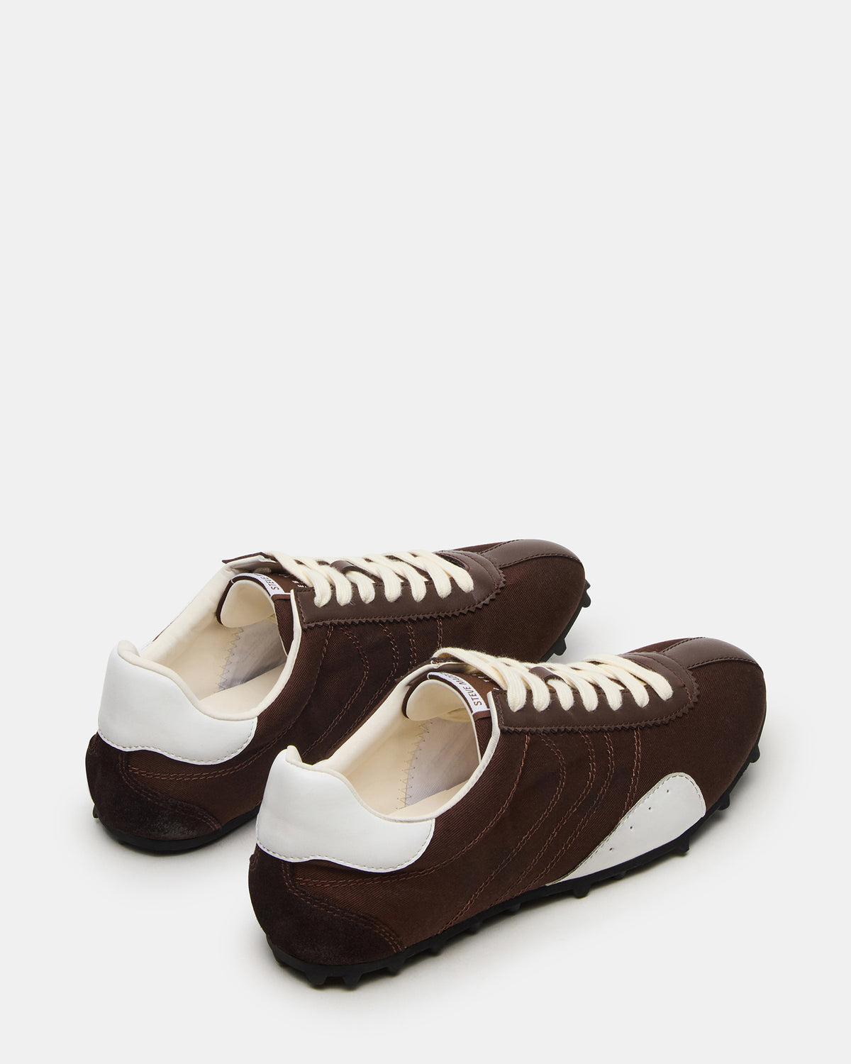 PUZZLE Brown Low-Top Lace-Up Men's Sneaker
