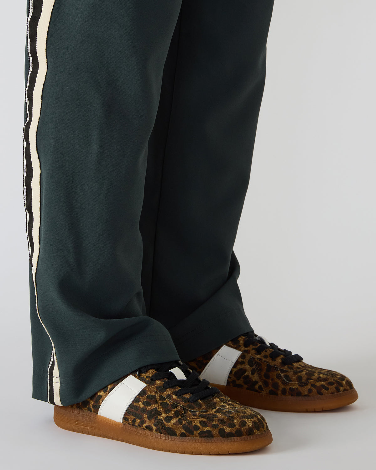 DIXON Leopard Low-Top Panel Men's Sneaker