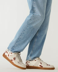 DIXON Brown Multi Low-Top Panel Men's Sneaker