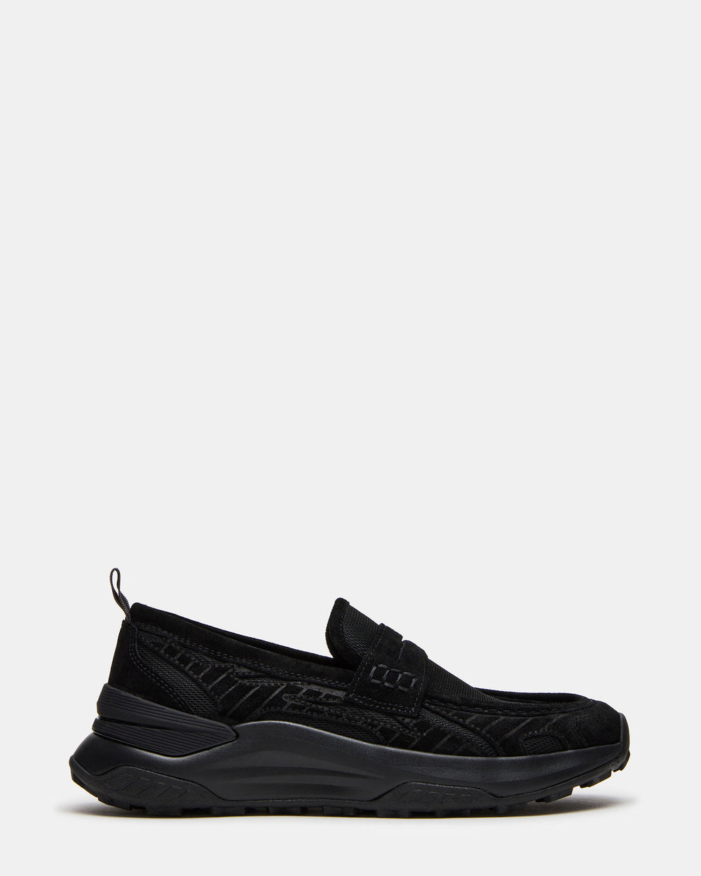 PARRISH Black Low-Top Slip-On Men's Sneaker