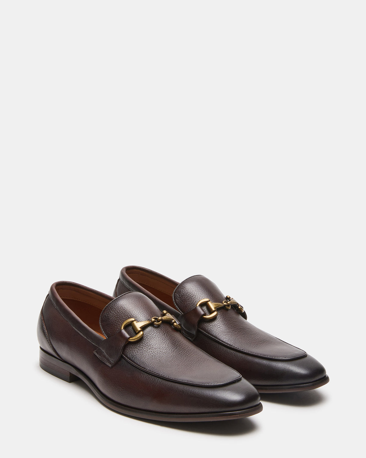 JAYSHAN Brown Leather Men's Dress Loafer