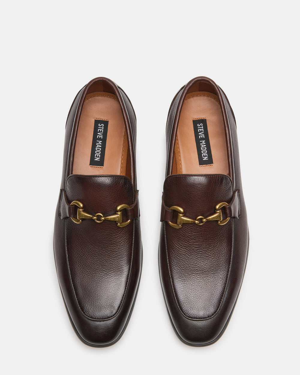 JAYSHAN Brown Leather Men's Dress Loafer