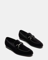 AADI Black/Silver Men's Dress Loafer