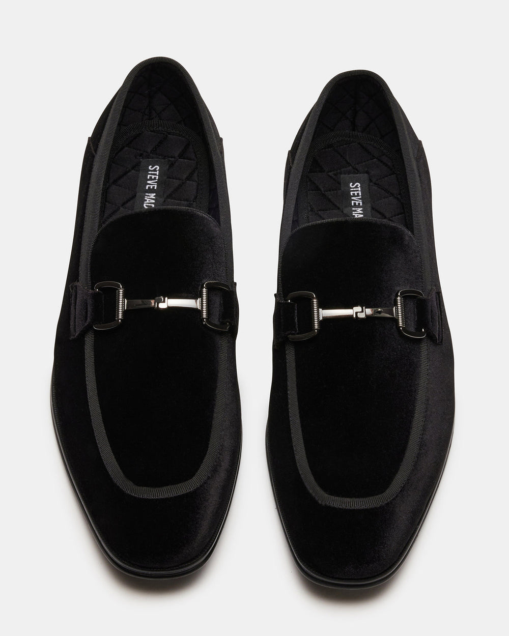 AADI Black/Silver Men's Dress Loafer