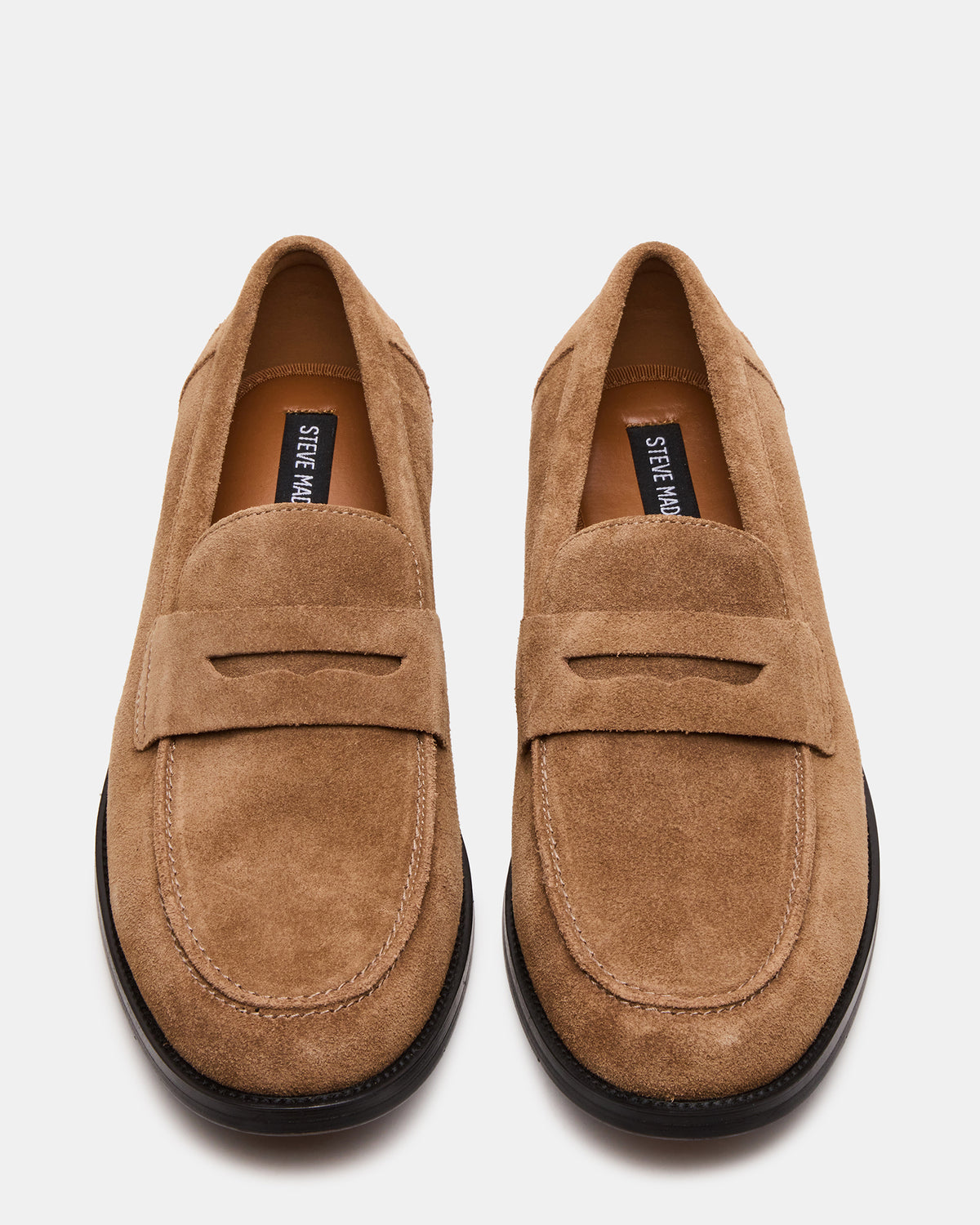 NATAN Taupe Suede Slip-On Dress Men's Loafer