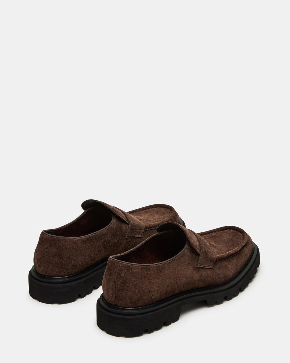 RADKIN Brown Suede Slip-On Dress Men's Loafer