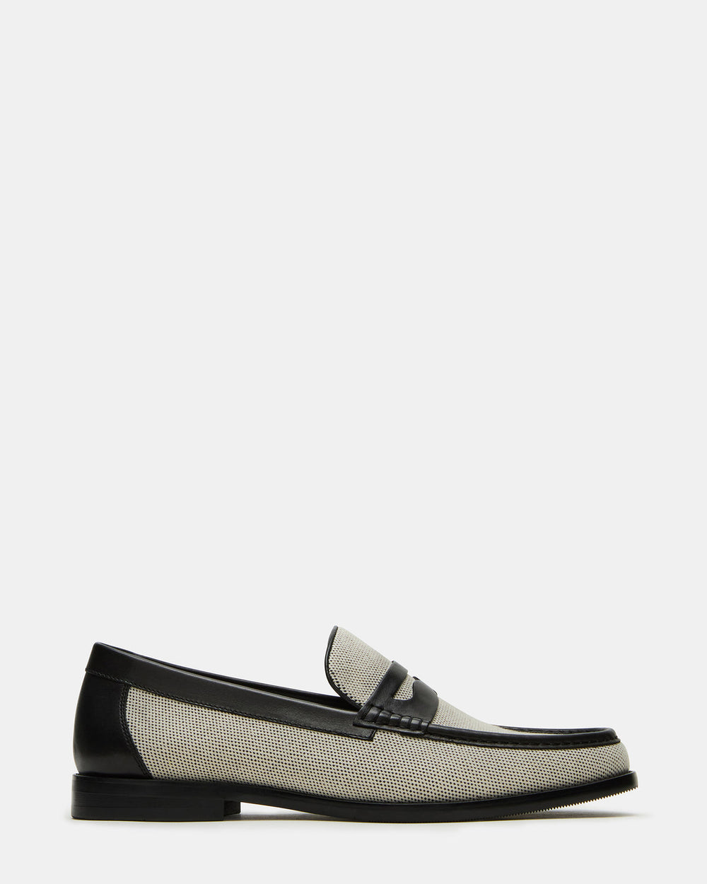 CULLEN Black/Beige Slip-On Men's Dress Loafer
