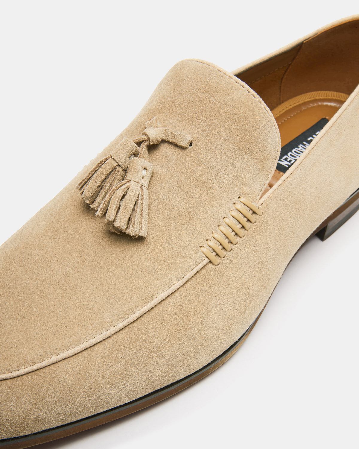 ONDRE Sand Suede Tassel Slip-On Men's Loafer