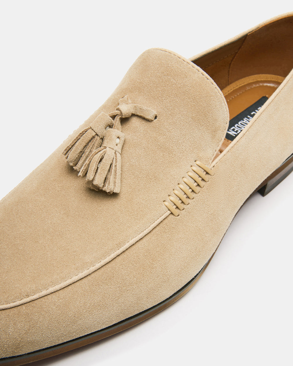ONDRE Sand Suede Tassel Slip-On Men's Loafer