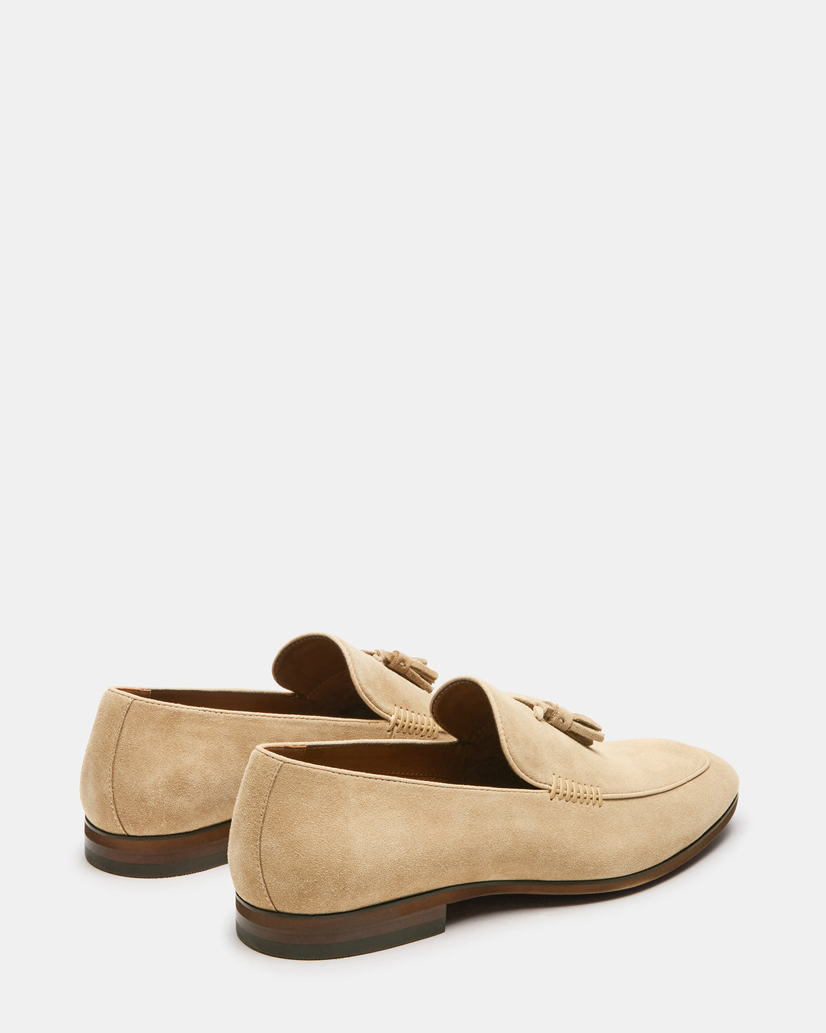 ONDRE Sand Suede Tassel Slip-On Men's Loafer