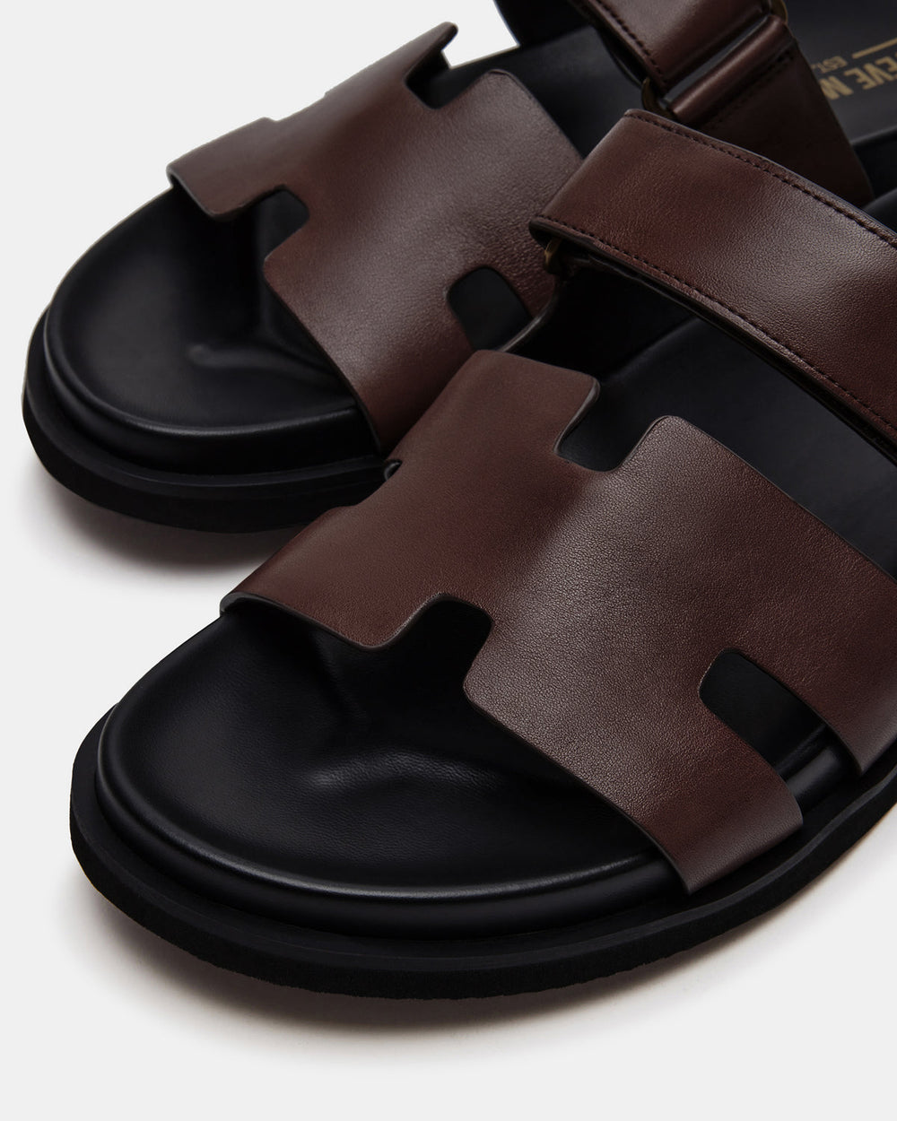 MAIVEN Brown Leather Men's Fisherman Sandal