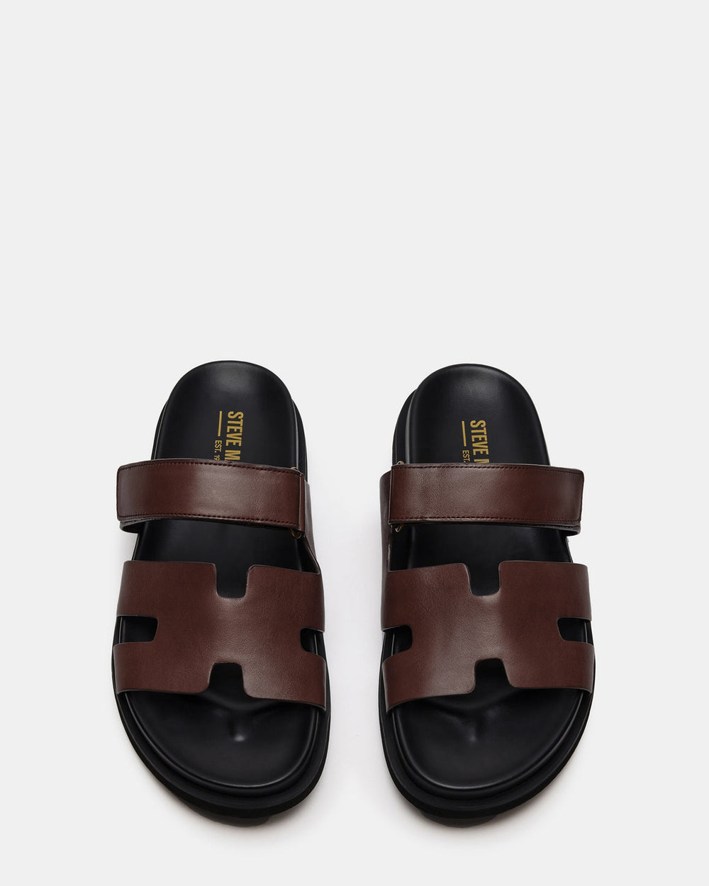 MAIVEN Brown Leather Men's Fisherman Sandal