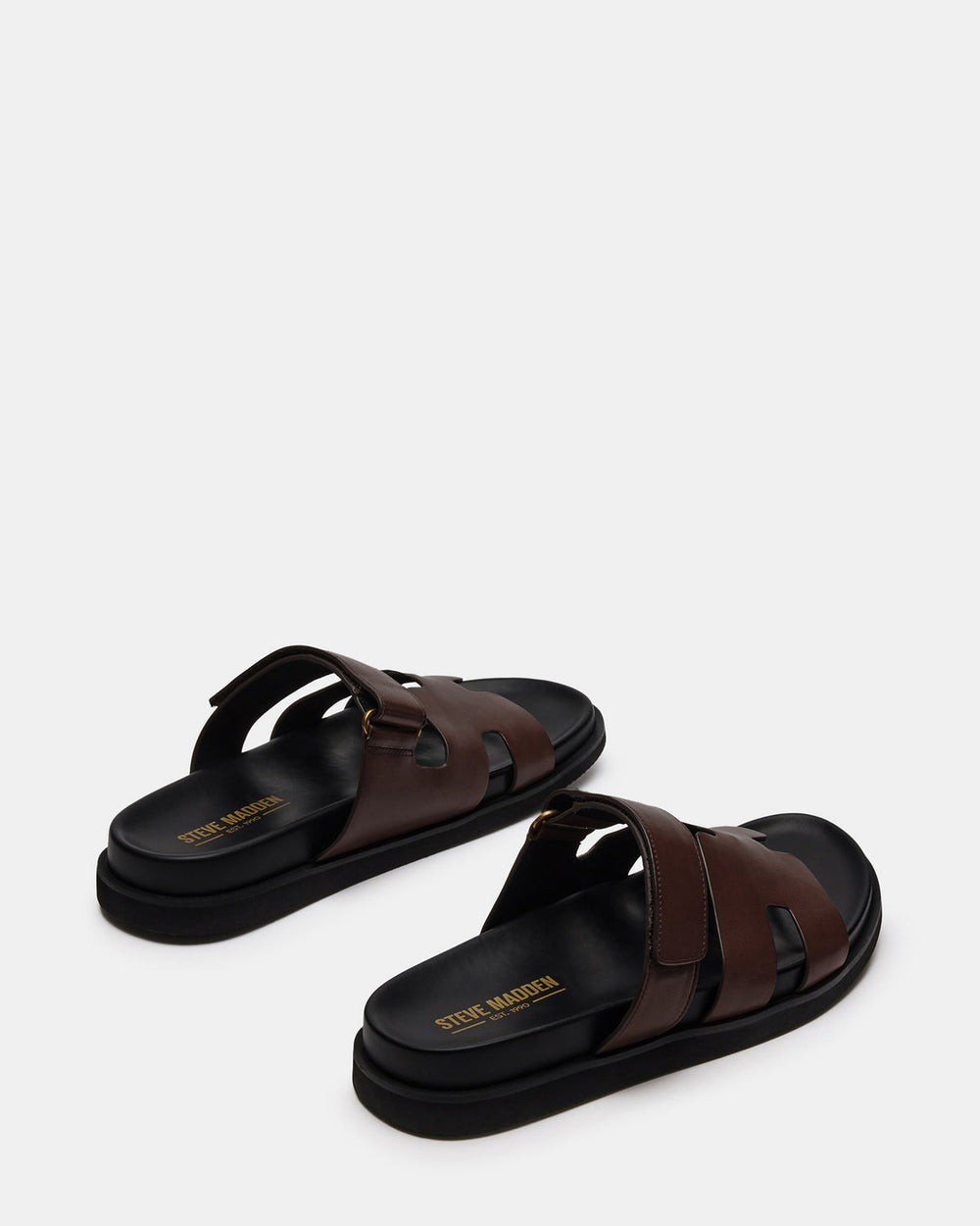 MAIVEN Brown Leather Men's Fisherman Sandal