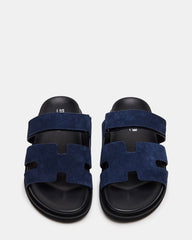MAIVEN Navy Suede Fisherman Men's Sandal