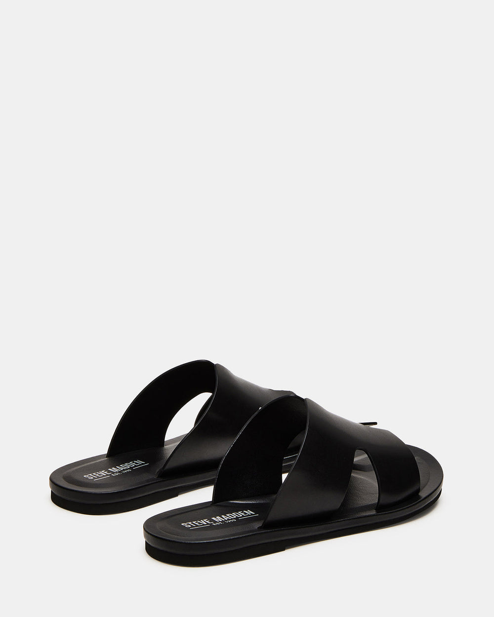 SPLASH Tan Leather Men's Flat Slip-On Sandal