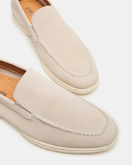 LINUX Beige Suede Slip-On Men's Casual