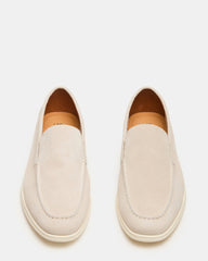 LINUX Beige Suede Slip-On Men's Casual