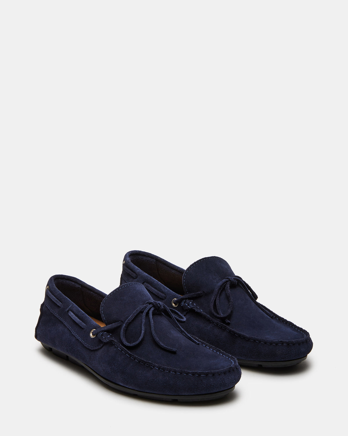 AMALFI Navy Suede Slip-On Men's Casual Loafer