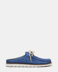 SAILOR Blue Slip-On Laces Footbed Men's Casual Shoe