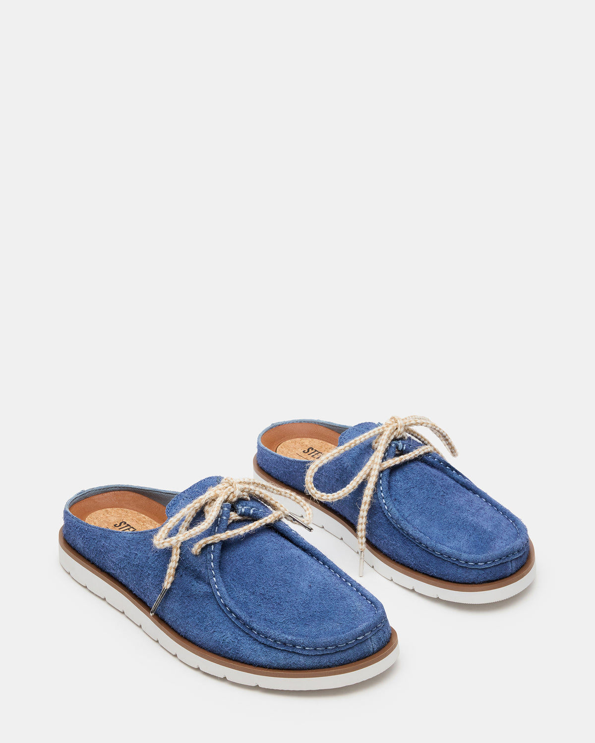 SAILOR Blue Slip-On Laces Footbed Men's Casual Shoe
