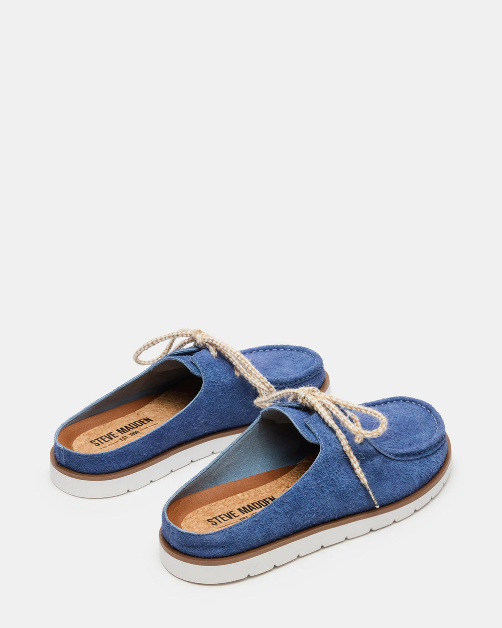 SAILOR Blue Slip-On Laces Footbed Men's Casual Shoe