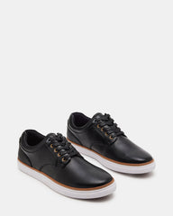 GUSS Black Low-Top Men's Casual Shoe