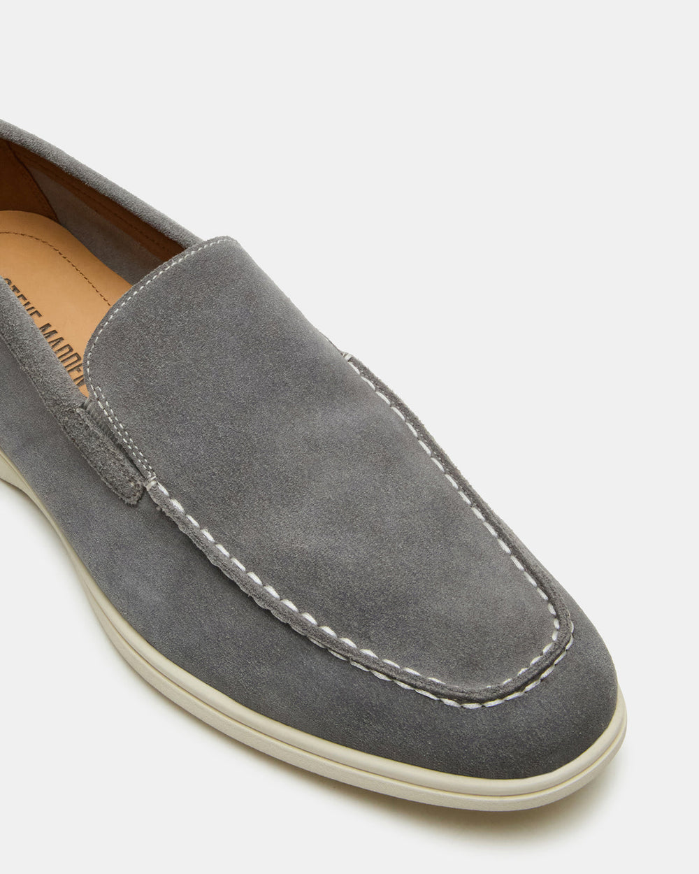 LINUX Grey Suede Slip-On Men's Casual