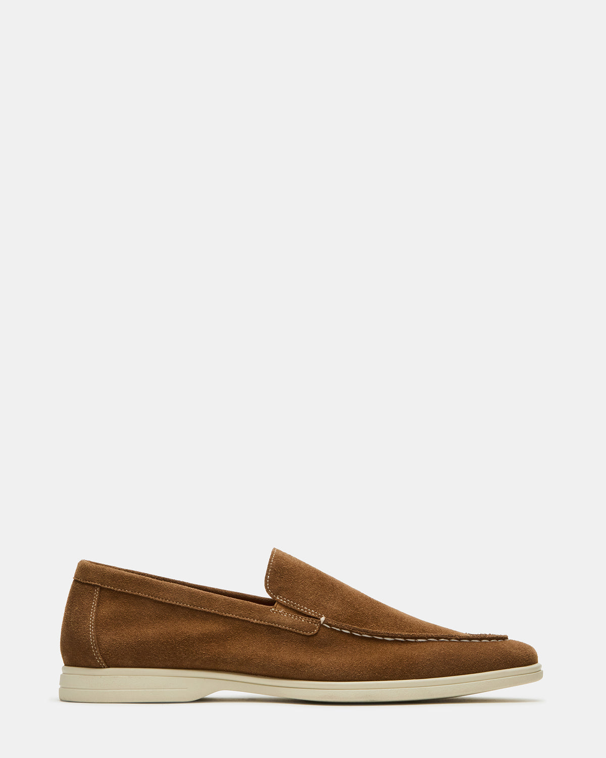 LINUX Chestnut Suede Slip-On Men's Casual