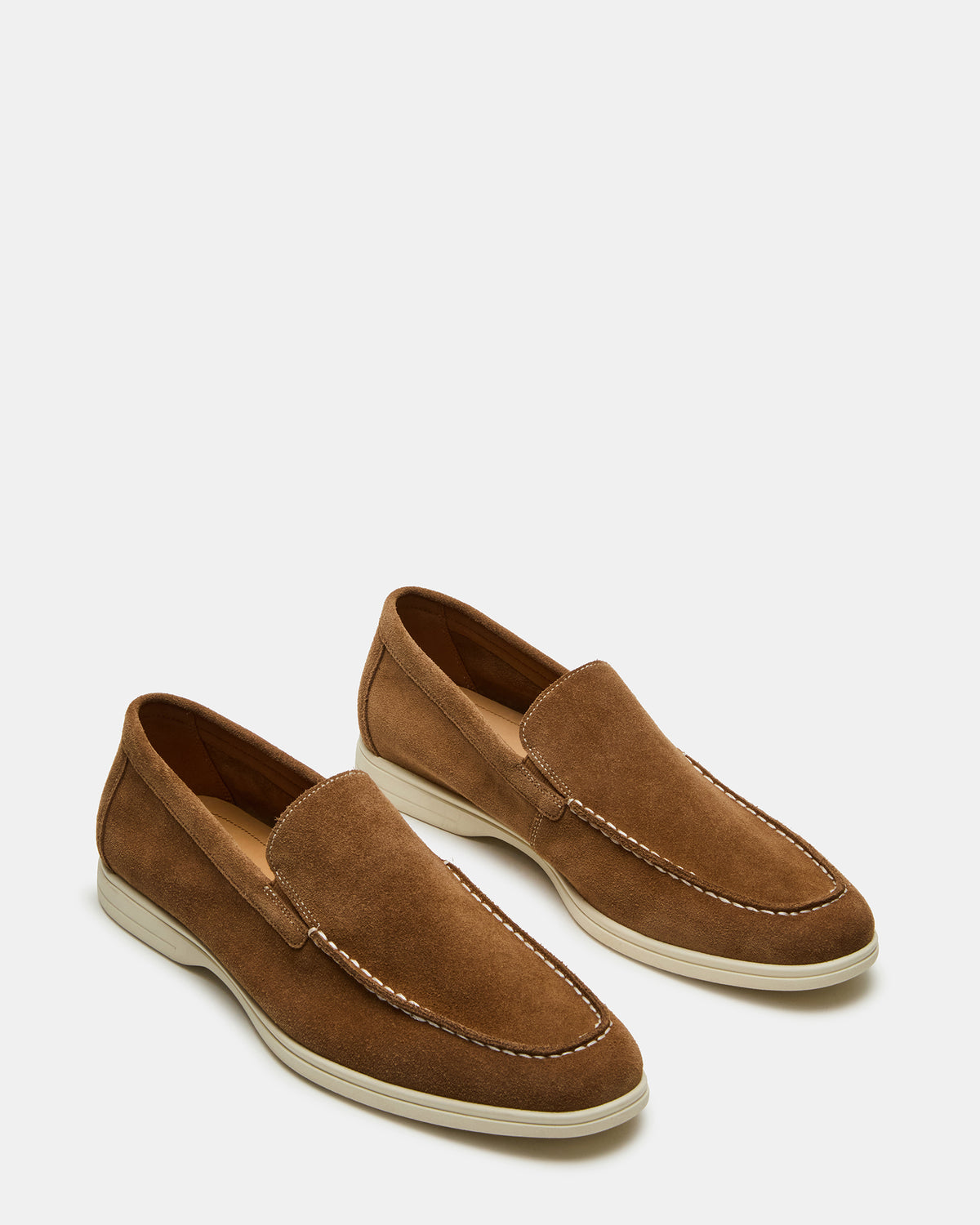 LINUX Chestnut Suede Slip-On Men's Casual